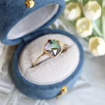 Anel de prata 925 com pentagrama irregular, personalidade simples e marcante. Ideal para quem busca um acessório com estilo e significado. — foto 9