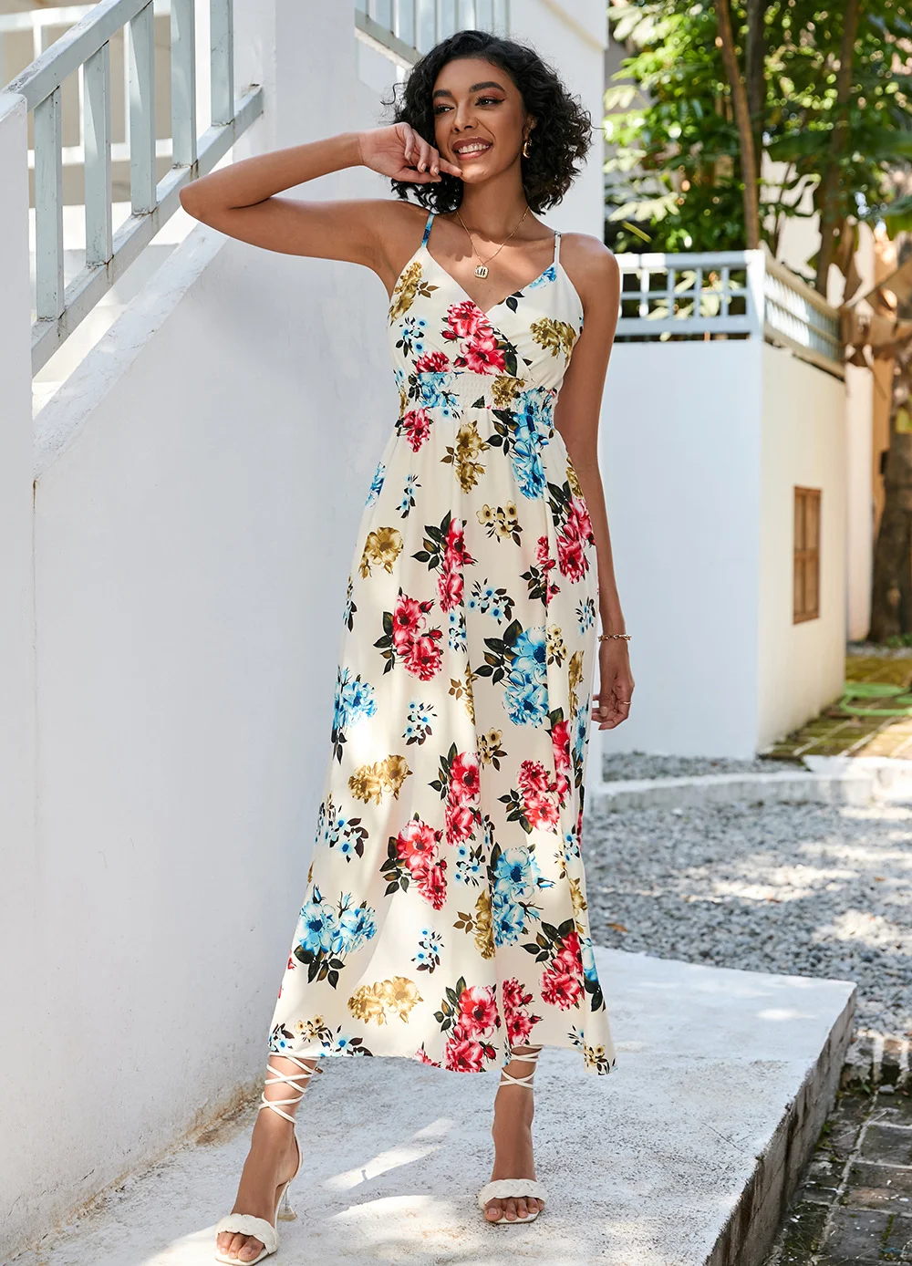 Title 25, Womens Printed Waist-controlled Mid-length Sli...