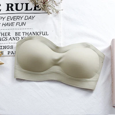 Title 6, Thai Latex Strapless Invisible Tube Top Experie...