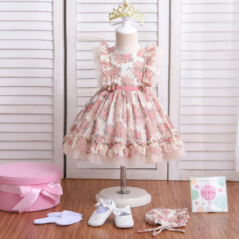 Title 4, Mädchen Prinzessin Kleid Rock Kleider für Kinde...