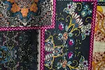 Plus size linnen top in Afrikaanse etnische stijl met donker bloemenpatroon. Comfortabel en elegant voor een unieke en modieuze uitstraling. — foto 18