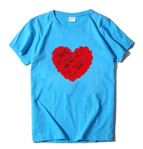 Title 19, Valentines Day Romantic Couple Love Rose Short...