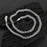 Colar Hip Hop de Aço Inoxidável com Fivela de Mola de 6mm, Resistente e Moderno, Perfeito para um Estilo Urbano e Descolado. — foto 36
