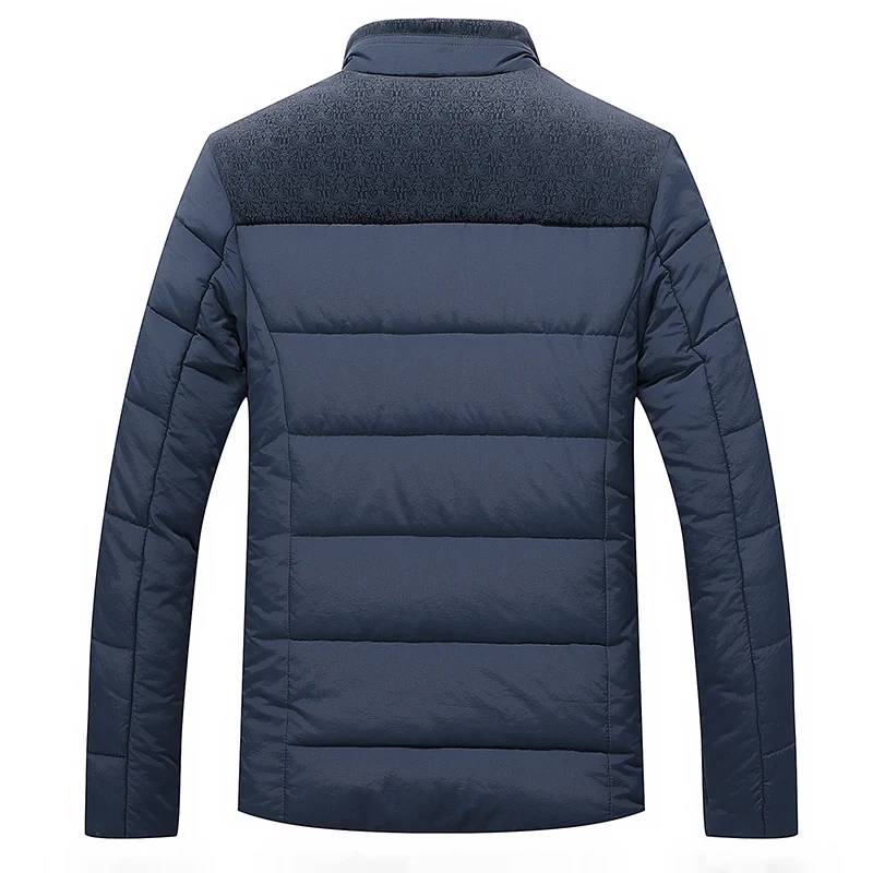 Casaco de algodão masculino Novo casaco de inverno Casaco de algodão masculino, ideal para o frio, confortável e elegante para uso diário. — foto 2