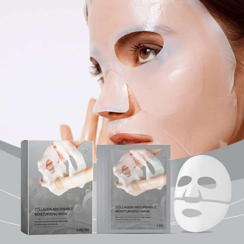 Bio Collagen True Deep Mask Nachtmaske mit Kollagen für Gesichtspflege Anti-Aging und Feuchtigkeit. Für eine strahlende Haut über Nacht. — foto 1