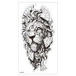 Adesivo de tatuagem de braço inteiro pequeno Flor Letra Animal Perfeito para um visual estiloso e temporário, aplicação fácil e rápida — foto 7