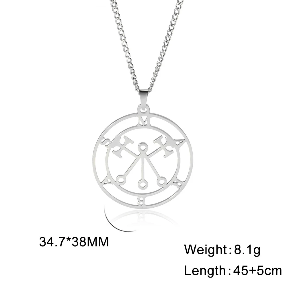 Title 2, Colar personalizado com estrela de cinco pontas...