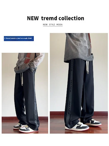 Title 16, Pantalon de jogging American Gray pour homme, e...