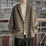 Men's Retro Casual Loose Jacket offers a relaxed fit and vintage style. Comfortable outerwear perfect for everyday wear — photo 3