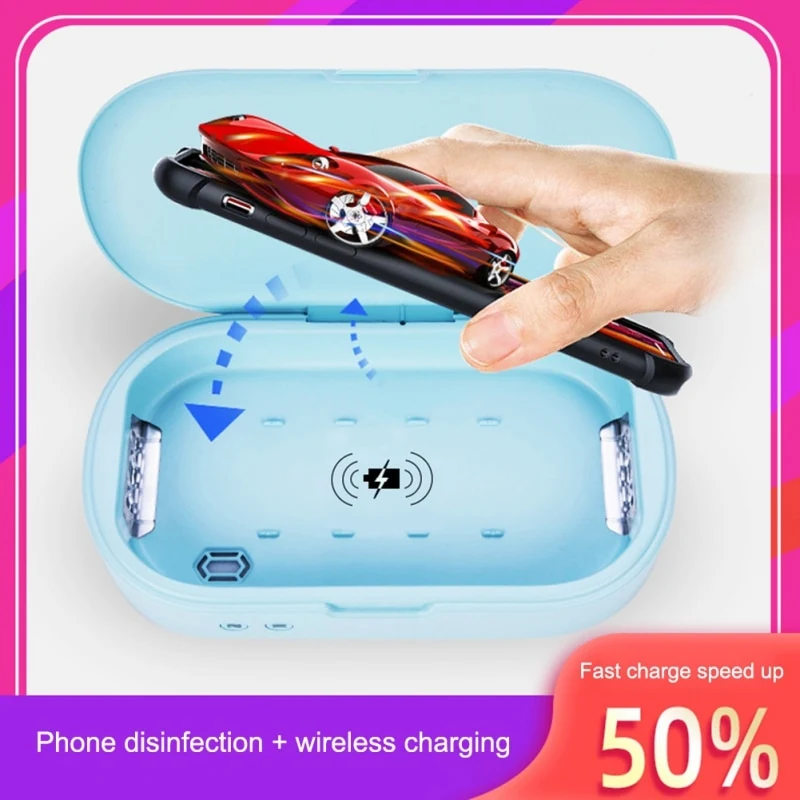 Title 9, Esterilizador de Celular UV Duplo 5V Caixa de L...