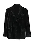 Reflective Velvet Casual Suit Jacket. Combines style and safety. Elegant and visible for a modern, confident look in any — photo 4
