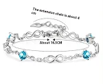 Pulseira de zircônia simples para moda feminina, um acessório elegante e versátil. Adicione um toque de brilho sutil ao seu visual diário com esta joia. — foto 2
