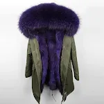Army green purple