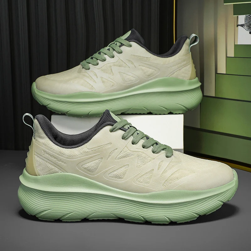 Title 15, Tênis de corrida plus size masculino Sneakers C...