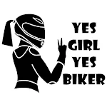 Cool Girl Rider Car Decorative Waterproof Stickers Decorate your car, waterproof, and show your unique, cool, and femini — photo 2