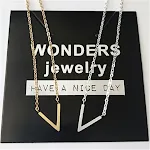 V Bracelets para mulheres Cadeia de aço inoxidável — foto 3