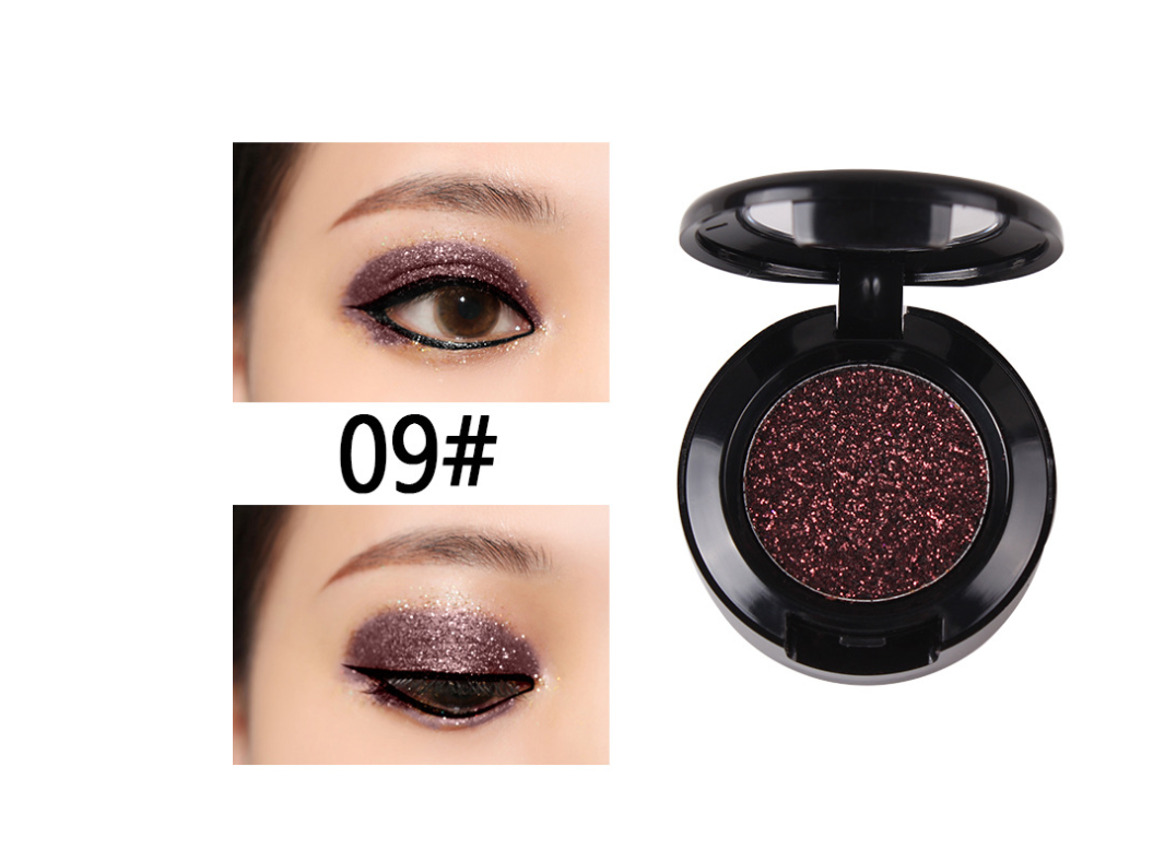 Sombra para olhos com 24 cores de glitter, pó cintilante pequeno para looks vibrantes e sofisticados. Ideal para maquiagem artística e festas. — foto 16