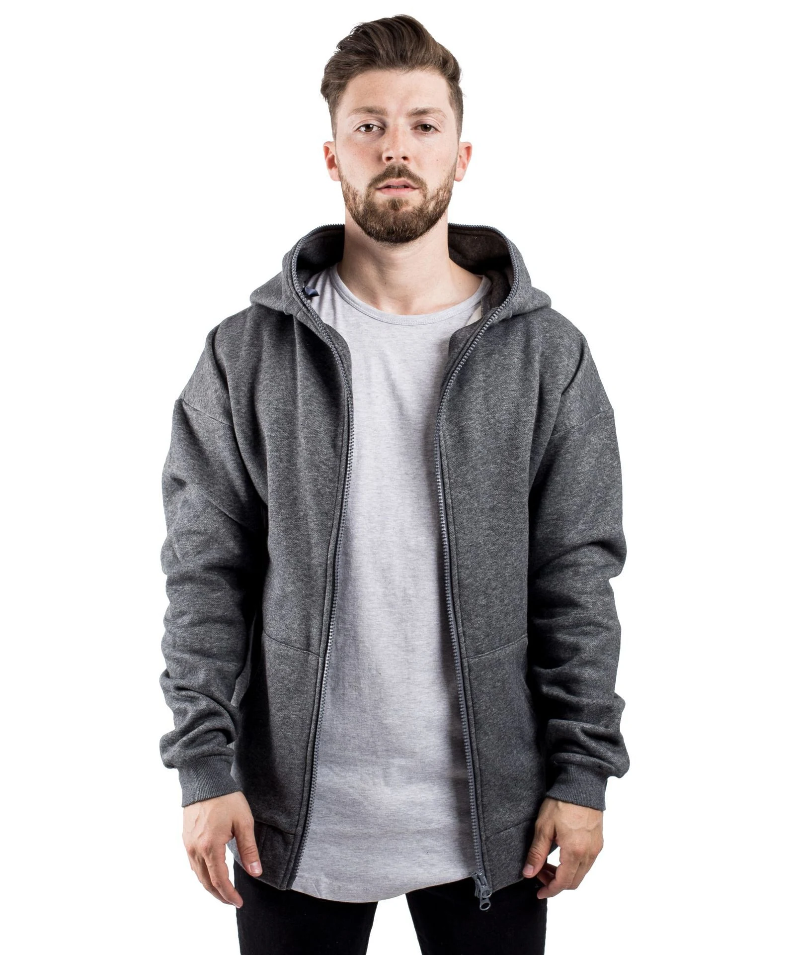 Title 3, New Front And Back Wear Hooded Sweater Mens Sp...