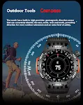 Smartwatch Esportiva HT22 com Chamadas Bluetooth, Bússola, Lanterna, Frequência Cardíaca, Pressão Arterial e Muito Mais — foto 23