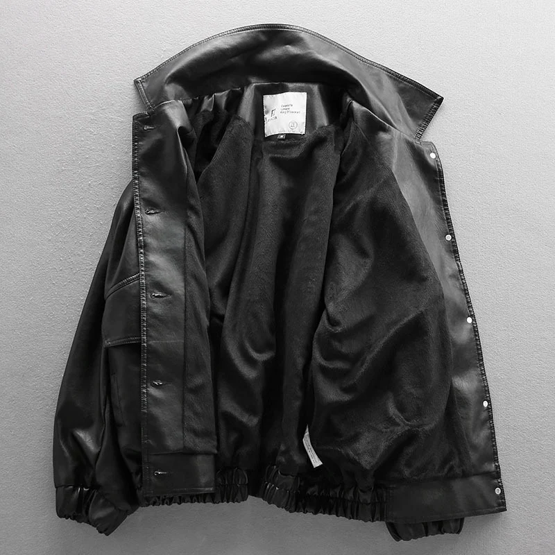 Title 5, European And American Street Trend Loose Biker ...