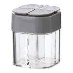 Kitchen Four-In-One Seasoning Box, Household Plastic Clamshell Seasoning Jars, convenient spice organization and easy ac — photo 1