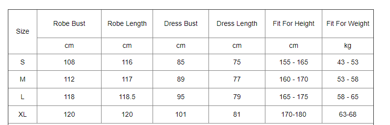 Title 1, Badjas met lange mouwen, ijszijde huishoudkleding
