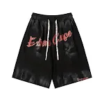 Men's Tie-dyed Letter Shorts, Niche Design. Comfortable and stylish shorts for a unique and eye-catching modern look. — photo 8