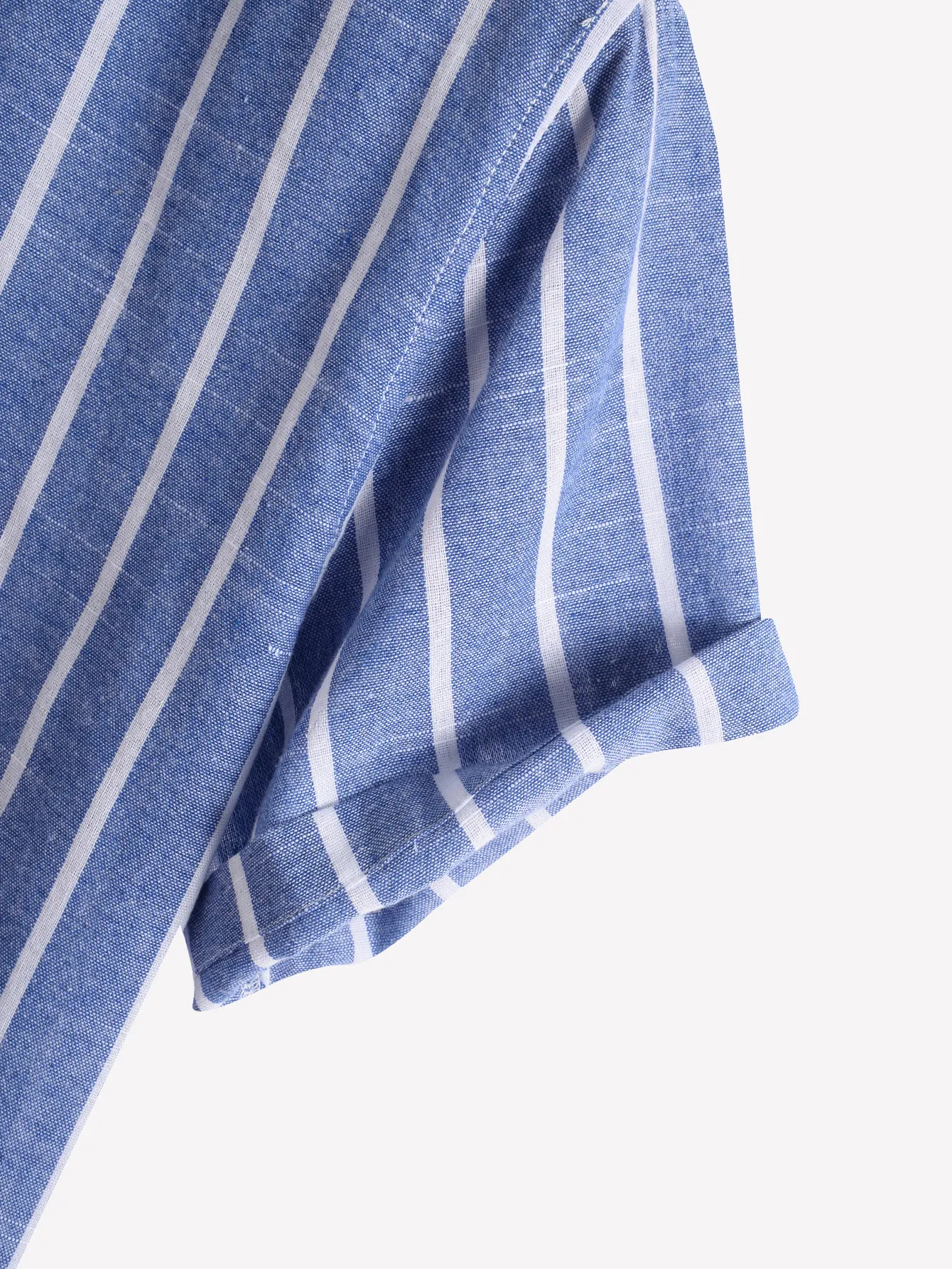 Pure yarn-dyed striped shirt, offering timeless style and comfort. Soft, breathable fabric for everyday wear, perfect fo — photo 20