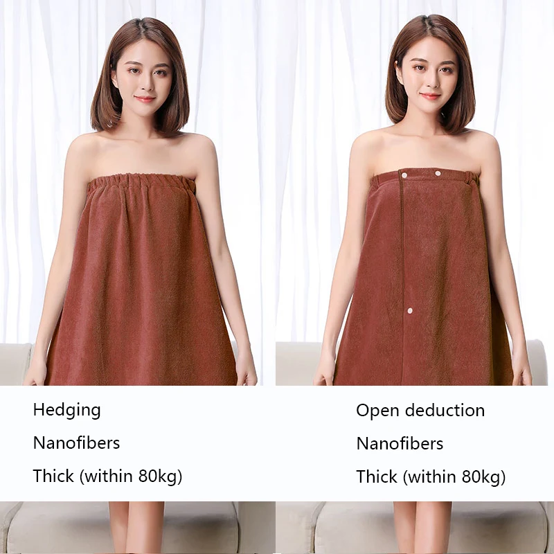 Beauty salon bath skirt, cotton tube top, and bathrobe. Provides comfort, softness, and elegance during beauty treatment — photo 9