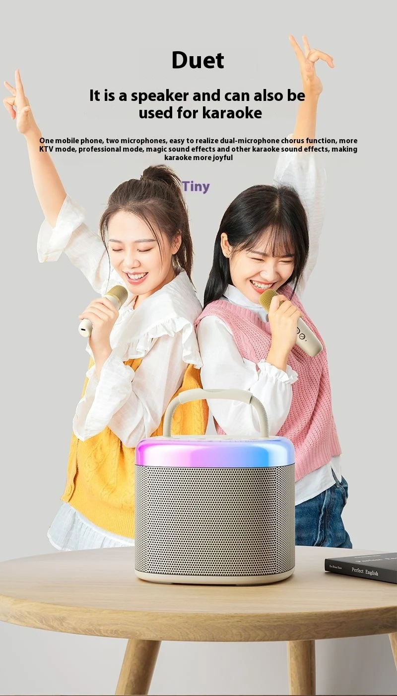 Title 9, Portable Wireless Bluetooth Singing Microphone ...