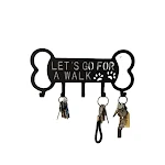 Perforated Pet Dog Rope Iron Art Coat Hook, Custom Metal Animal Clothing Hanger for Dog Coats, Stylish Wall Hook. — photo 5