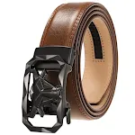 Men's Leather Belt with Alloy Automatic Buckle, providing a secure and stylish fit for everyday wear and a polished, mod — photo 21
