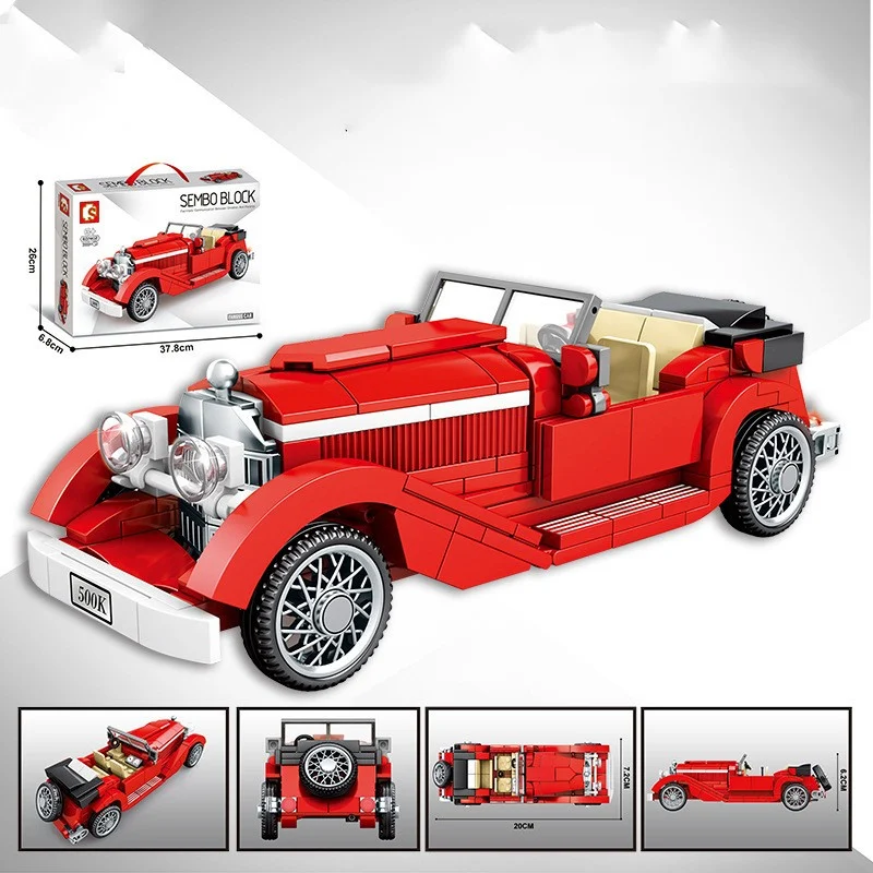 Title 5, Nostalgia Retro Vintage Carro Modelo Montagem B...
