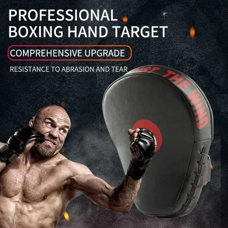 Manoplas de treinamento profissional Sanda Muay Thai para boxe. Melhore precisão, velocidade e técnica em seus socos e defesas. — foto 1