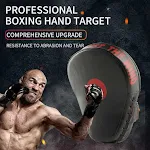 Manoplas de treinamento profissional Sanda Muay Thai para boxe. Melhore precisão, velocidade e técnica em seus socos e defesas. — foto 1