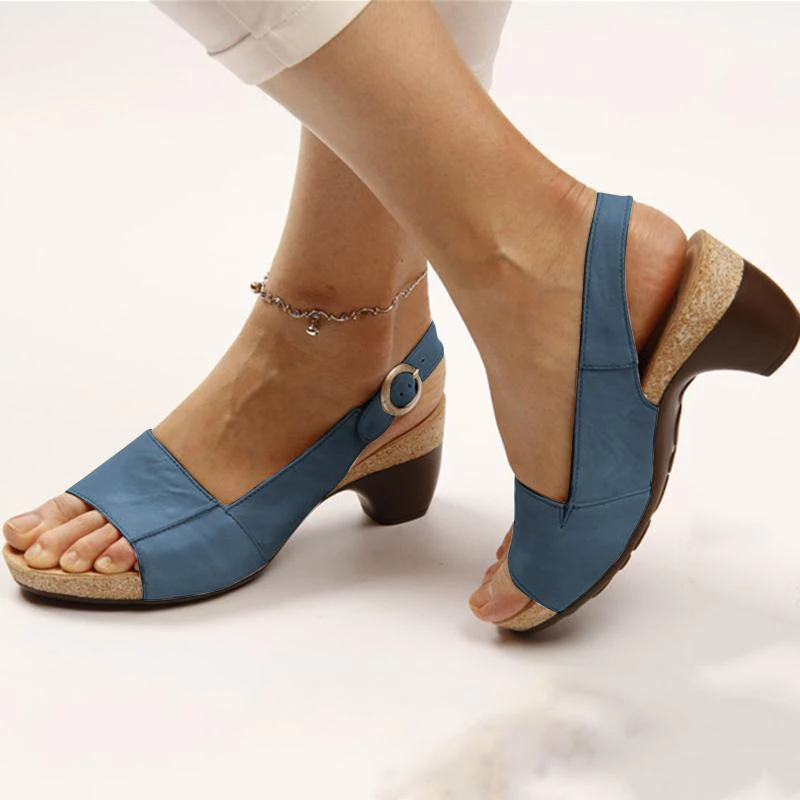 Title 2, Zapatos casuales de cuña para mujer de tallas g...