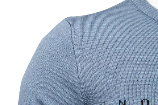 Title 8, New Mens Knitted Sweater with Letter Stitching...