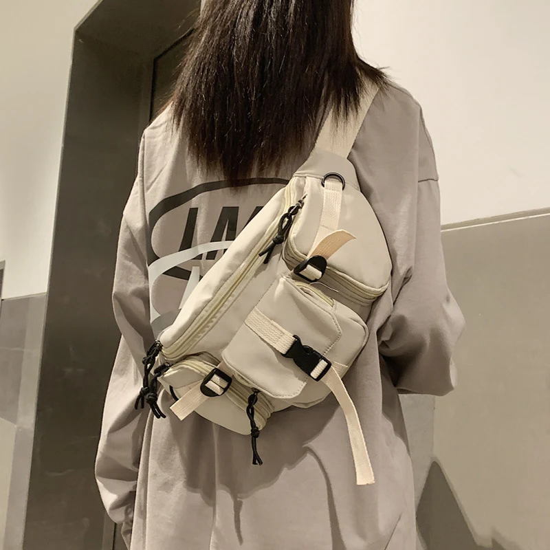 Bolsa de pecho para hombre deportiva bandolera riñonera ideal para deportes y actividades al aire libre, cómoda y funcional. — foto 1
