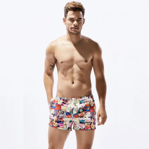 Title 4, Plaid Seobean Mens Beach Pants for ultimate su...