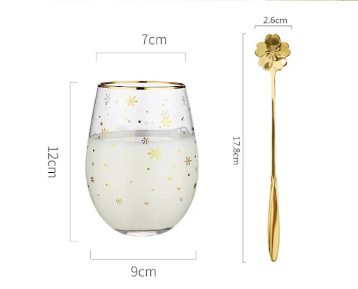 Title 4, Simple Star Net Red Tasse en verre Style Mori M...