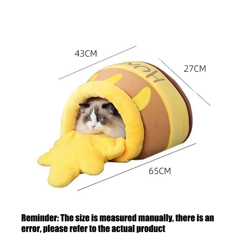 Honey Pot Cat Bed – Comfortable Memory Foam Pet Furniture with Removable Cushion, Stylish and Washable. The perfect cat — photo 6