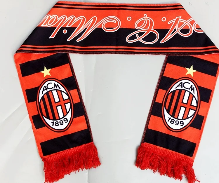Title 14, Fan Scarf Knitted Auspicious Polyester Stay war...