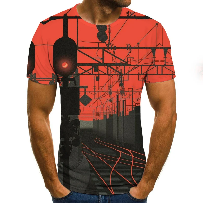 Title 5, T-shirt girocollo a maniche corte casual alla m...