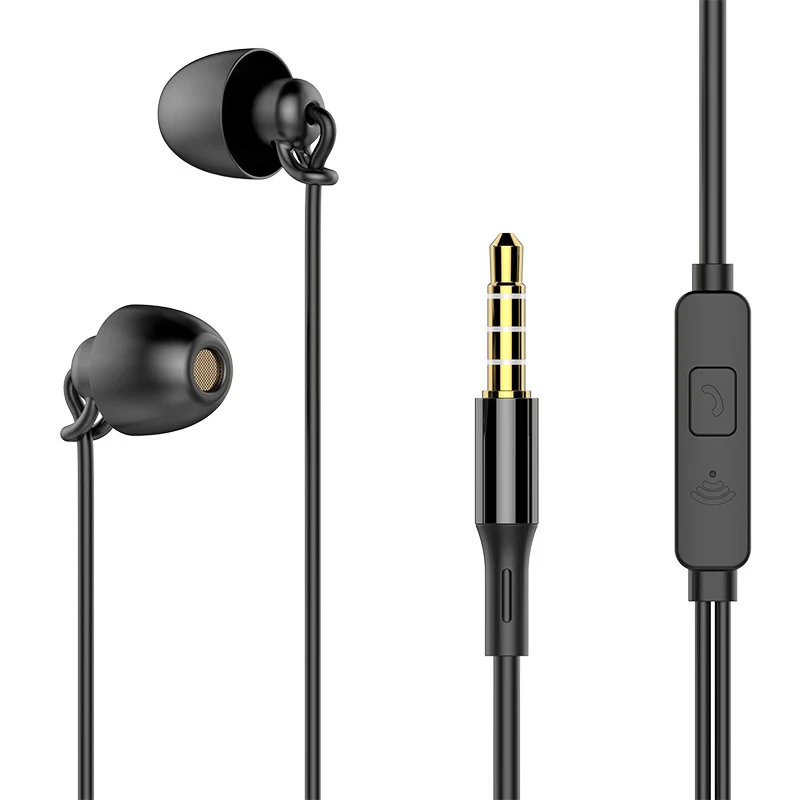 Title 2, Soft silicone soundproof in-ear headphones prov...