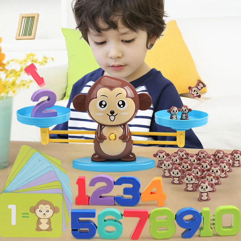 Title 2, Puppy Puzzle Balance Number Addition And Subtra...