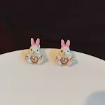 Rabbit Stud Earrings