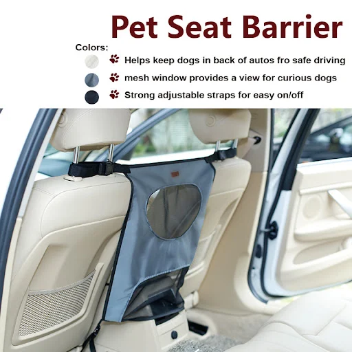 Title 2, Car Rear Seat Screens Prevent Dog Harassment an...