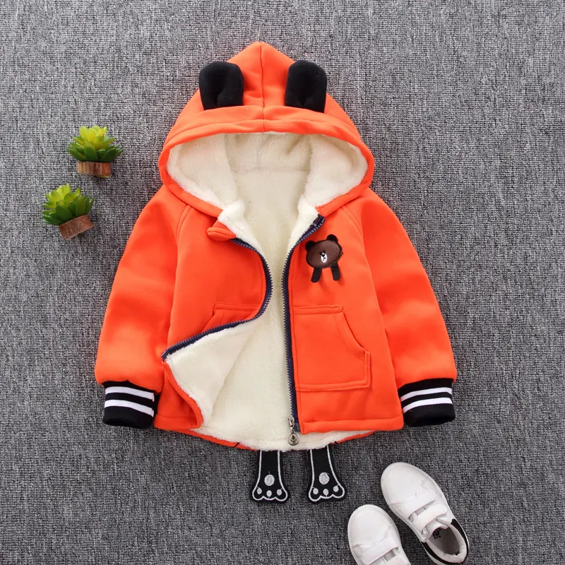 Jaqueta Infantil de Fleece Outono e Inverno, Conforto Térmico para Crianças, Ideal para Atividades ao Ar Livre e Uso Diário. — foto 7