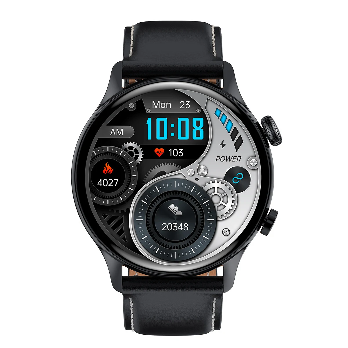 Title 12, Smartwatch NFC com controle de acesso, chamadas...