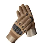 Cloth Shell Full Finger Brown